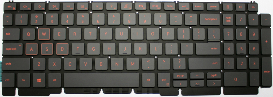 dell laptop keyboard
